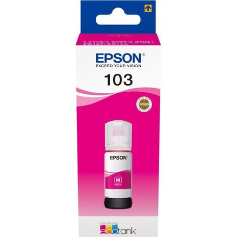 Μελάνι εκτυπωτή Epson 103 Magenta 65ml C13T00S34A (Magenta)