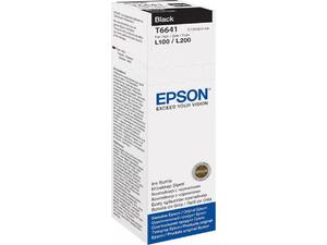 Μελάνι εκτυπωτή Epson T6641 Black bottle C13T66414A