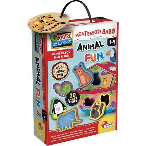Montessori Baby Wood Animal Fun (820-96893)