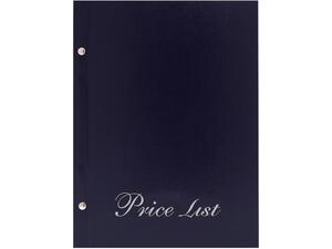 Τιμοκατάλογος (menu) Next Price list basic 14x21cm 6 φύλλων μπλε