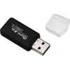 Card Reader Powertech USB 2.0 mini για micro SD Μαύρο PT-893