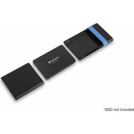 Θήκη για Σκληρό Δίσκο Verbatim Store 'n' Go HDD-SSD enclosure kit 2.5" USB 3.2