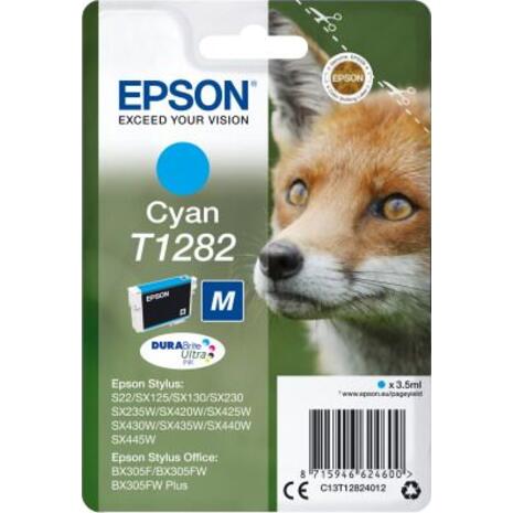 Μελάνι εκτυπωτή Epson T1282 Cyan C13T12824012 (Cyan)