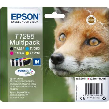 Μελάνι εκτυπωτή Epson T1285 Multipack C13T12854012