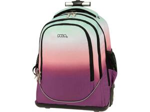 Σακίδιο τρόλεϊ 2+1 θέσεων POLO Trolley Mikro Uplow Lilac/Pink/Aqua Gradient (9-01-253-8086 2023)