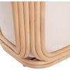 ΠΟΛΥΘΡΟΝΑ DUCHESS ΑΠΟ RATTAN ΦΥΣΙΚΟ-ΕΚΡΟΥ ΜΑΞΙΛΑΡΙ HM9478 81x59x70Y εκ.