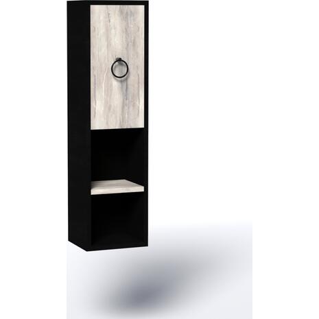 ΝΤΟΥΛΑΠΙ ΡΑΦΙΕΡΑ ΜΑΥΡΟ ANTIQUE HM9246.03 24,5x21x92 εκ.