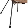 ΠΟΛΥΘΡΟΝΑ ACAPULCO Τ. ΦΩΛΙΑ ΜΕΤΑΛΛΟ ΜΑΥΡΟ ΜΕ TWISTED WICKER HM5871.01 70x73x79 εκ.