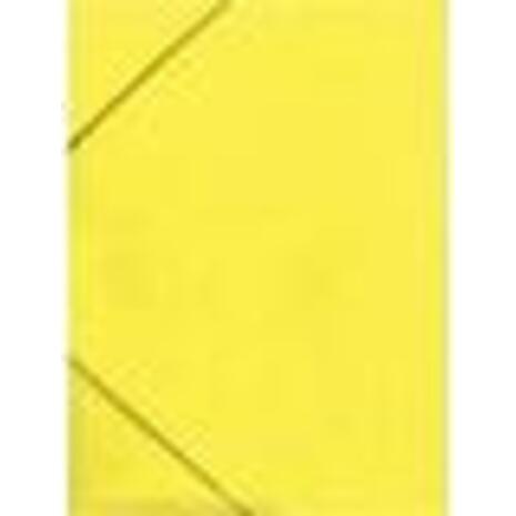 Φάκελος BlackRed PP με λάστιχο 25x32cm (Κίτρινο)