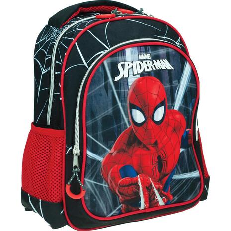 Σακίδιο πλάτης νηπίου Gim Spiderman Black City (337-05054)