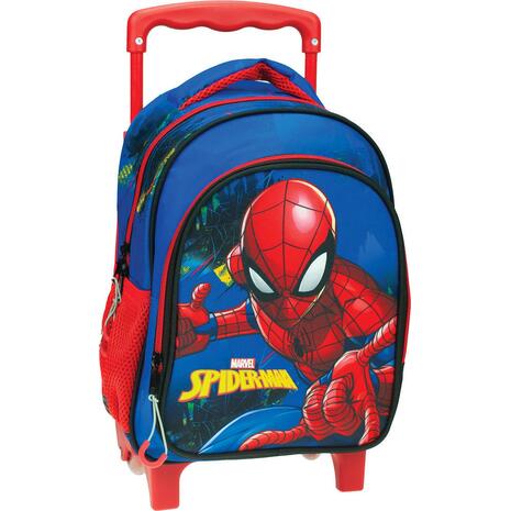 Σακίδιο τρόλεϊ Gim Spiderman Blue Net (337-04072)