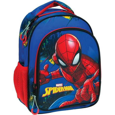 Σακίδιο πλάτης νηπίου Gim Spiderman Blue Net (337-04054)