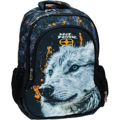 Τσάντα Πλάτης BMU No Fear White Wolf (348-11031)