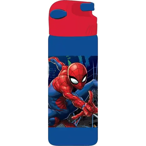 Παγουρίνο αλουμινίου GIM Spiderman Blue Net 500ml (557-13245)