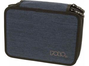 Κασετίνα τριπλή POLO Solido Dark Blue - Σκούρο Μπλε (9-37-279-5100 2023)