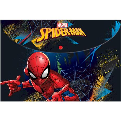 Φάκελος με κουμπί GIM Spiderman Α4 (337-04580)