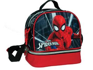 Τσαντάκι φαγητού Gim Spiderman Black City (337-05220)