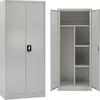 ΝΤΟΥΛΑΠΑ ΜΕΤΑΛΛΙΚΗ CLOD HM5961.11 2ΦΥΛΛΗ ΜΕ ΧΩΡΙΣΜΑ ΑΝΟΙΧΤΟ ΓΚΡΙ 90Χ40Χ180Yεκ.
