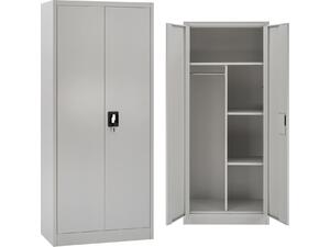 ΝΤΟΥΛΑΠΑ ΜΕΤΑΛΛΙΚΗ CLOD HM5961.11 2ΦΥΛΛΗ ΜΕ ΧΩΡΙΣΜΑ ΑΝΟΙΧΤΟ ΓΚΡΙ 90Χ40Χ180Yεκ.