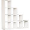 ΒΙΒΛΙΟΘΗΚΗ ΜΕΛΑΜΙΝΗΣ SCALE ΛΕΥΚΟ 120x30x123,6Υεκ.HM9238.11