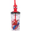 Ποτήρι πλαστικό Stor 3D Spiderman Urban 360ml (530-51366)