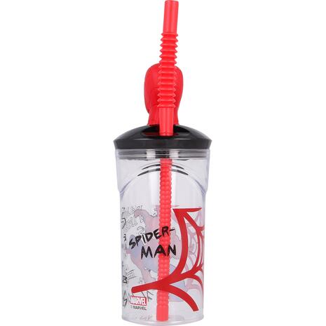 Ποτήρι πλαστικό Stor 3D Spiderman Urban 360ml (530-51366)