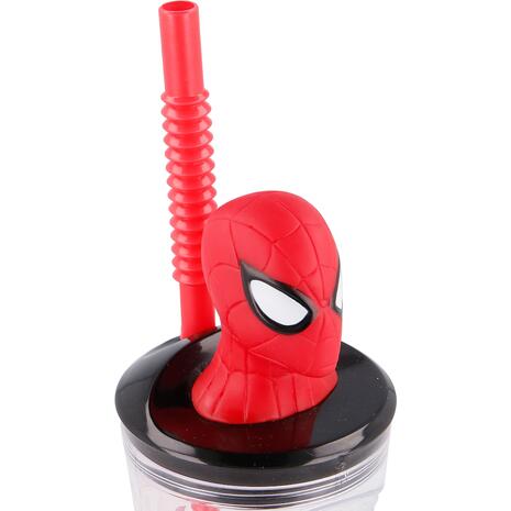 Ποτήρι πλαστικό Stor 3D Spiderman Urban 360ml (530-51366)