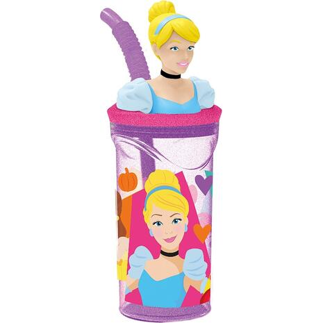 Ποτήρι πλαστικό Stor 3D Disney Princess 360ml (530-51266)