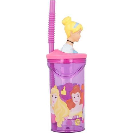 Ποτήρι πλαστικό Stor 3D Disney Princess 360ml (530-51266)