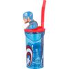 Ποτήρι πλαστικό Stor 3D Avenger Comic Heroes 360ml (530-57766)