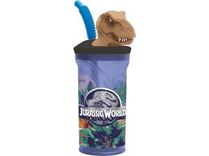 Ποτήρι πλαστικό Stor 3D Jurassic World Franchise 360ml (530-14666)