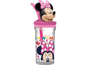 Ποτήρι πλαστικό Stor 3D Minnie So Edgy Bows 360ml (530-51166)