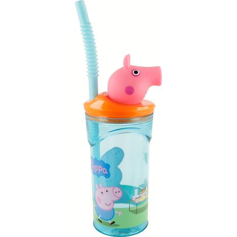 Ποτήρι πλαστικό Stor 3D Peppa Pig Core 360ml (530-48666)