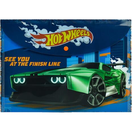 Φάκελος με κουμπί GIM Hot Wheels Α4 (349-28580)