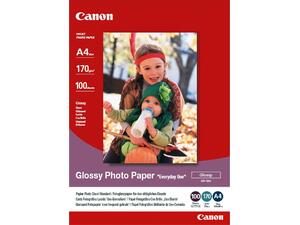 Χαρτί φωτογραφικό CANON Α4 Glossy 200g/m² 100 Φύλλα (0775B001)