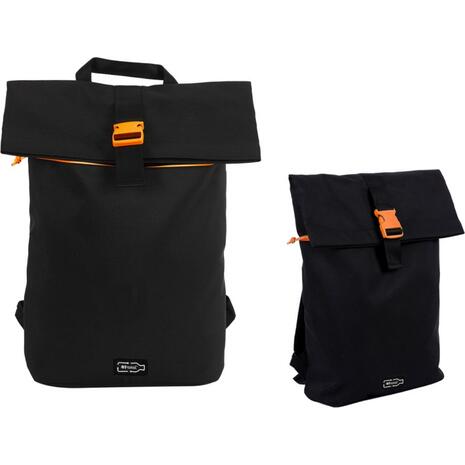 Σακίδιο πλάτης Total backpack Rpet black/orange 26lt