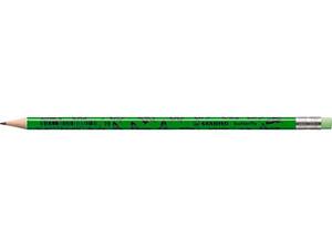 Μολύβι γραφίτη με γόμα Stabilo Butterfly Neon 4920/33 2B Neon Green