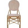ΚΑΡΕΚΛΑ ΑΛΟΥΜΙΝΙΟΥ BAMBOO LOOK ΦΥΣΙΚΟ - ΛΕΥΚΟ HM5927.03 46x56x95Yεκ.