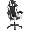ΠΟΛΥΘΡΟΝΑ GAMING HM1185.03 ΣΕ ΧΡΩΜΑ ΜΑΥΡΟ-ΛΕΥΚΟ 3x61x121Y εκ.