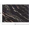 ΕΠΙΦΑΝΕΙΑ ΤΡΑΠΕΖΙΟΥ WERZALIT 120Χ80Χ3.5εκ. BLACK GOLD MARBLE HM5630.15