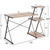 ΓΡΑΦΕΙΟ NOREX HM9317 ΜΕΤΑΛΛΙΚΟ ΜΑΥΡΟ ΜΕ MDF ΕΠΙΦΑΝΕΙΑ ΣΕ ΟΑΚ 116X48X89,5Υεκ.