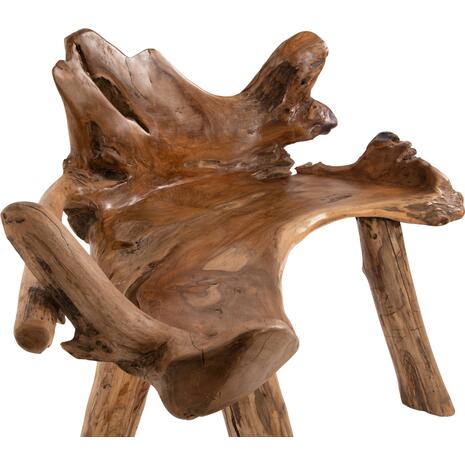 ΠΑΓΚΑΚΙ HM9348 ΑΠΟ ΜΑΣΙΦ ΞΥΛΟ TΕΑK ΦΥΣΙΚΟ 120x88x80 εκ.