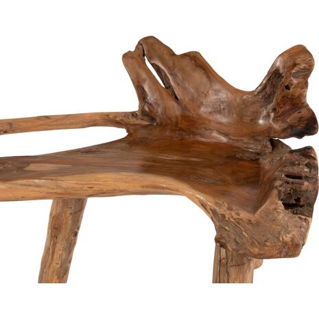 ΠΑΓΚΑΚΙ HM9348 ΑΠΟ ΜΑΣΙΦ ΞΥΛΟ TΕΑK ΦΥΣΙΚΟ 120x88x80 εκ.