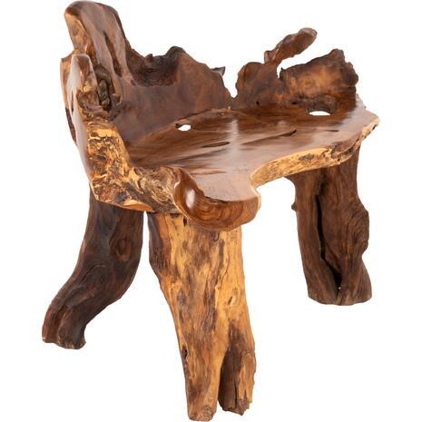 ΠΑΓΚΑΚΙ ΜΑΣΙΦ ΞΥΛΟ ΤEAK ΦΥΣΙΚΟ HM9398 130x52x80Υεκ.