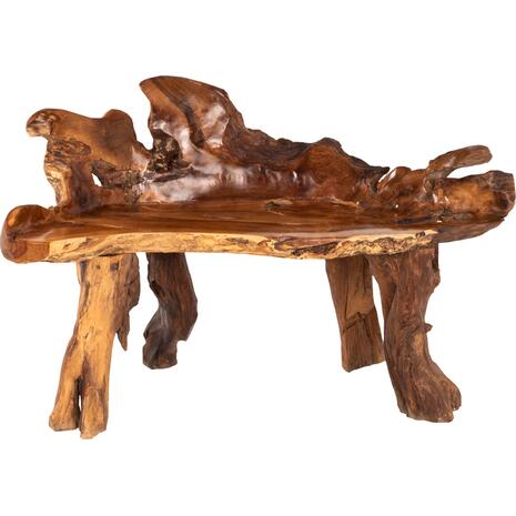 ΠΑΓΚΑΚΙ ΜΑΣΙΦ ΞΥΛΟ ΤEAK ΦΥΣΙΚΟ HM9398 130x52x80Υεκ.