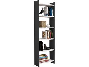ΒΙΒΛΙΟΘΗΚΗ CLASSIKER HM9226.13 ΜΕΛΑΜΙΝΗΣ ΓΚΡΙ-ΛΕΥΚΟ 48,5x22x160Υεκ.