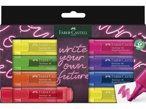 Σετ μαρκαδόροι υπογράμμισης Faber Castell Textliner 46 Neon 8 τεμαχίων (254601)