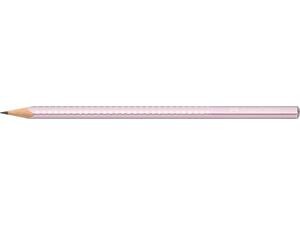 Μολύβι γραφίτη Faber Grip sparkle II Rose Metallic (118261)