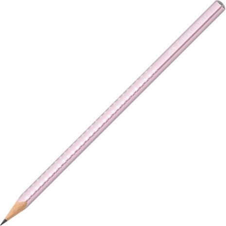 Μολύβι γραφίτη Faber Grip sparkle II Rose Metallic (118261)