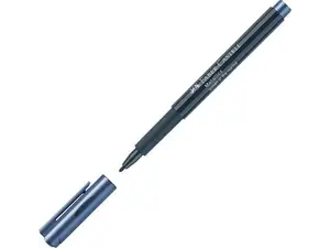 Μαρκαδόρος ανεξίτηλος Faber Castell Metallics 1.5mm marine μπλε (160753)